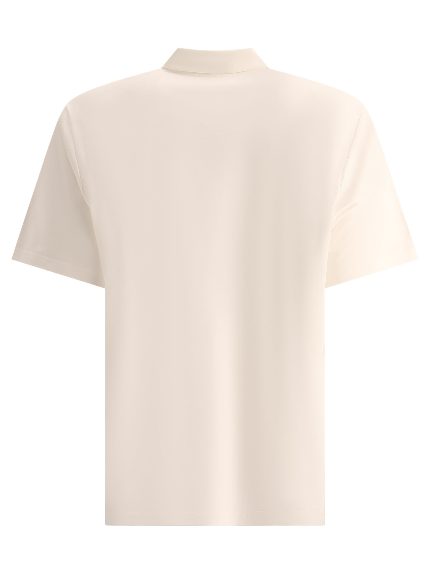 LARDINI White Polo shirt with chest pocket